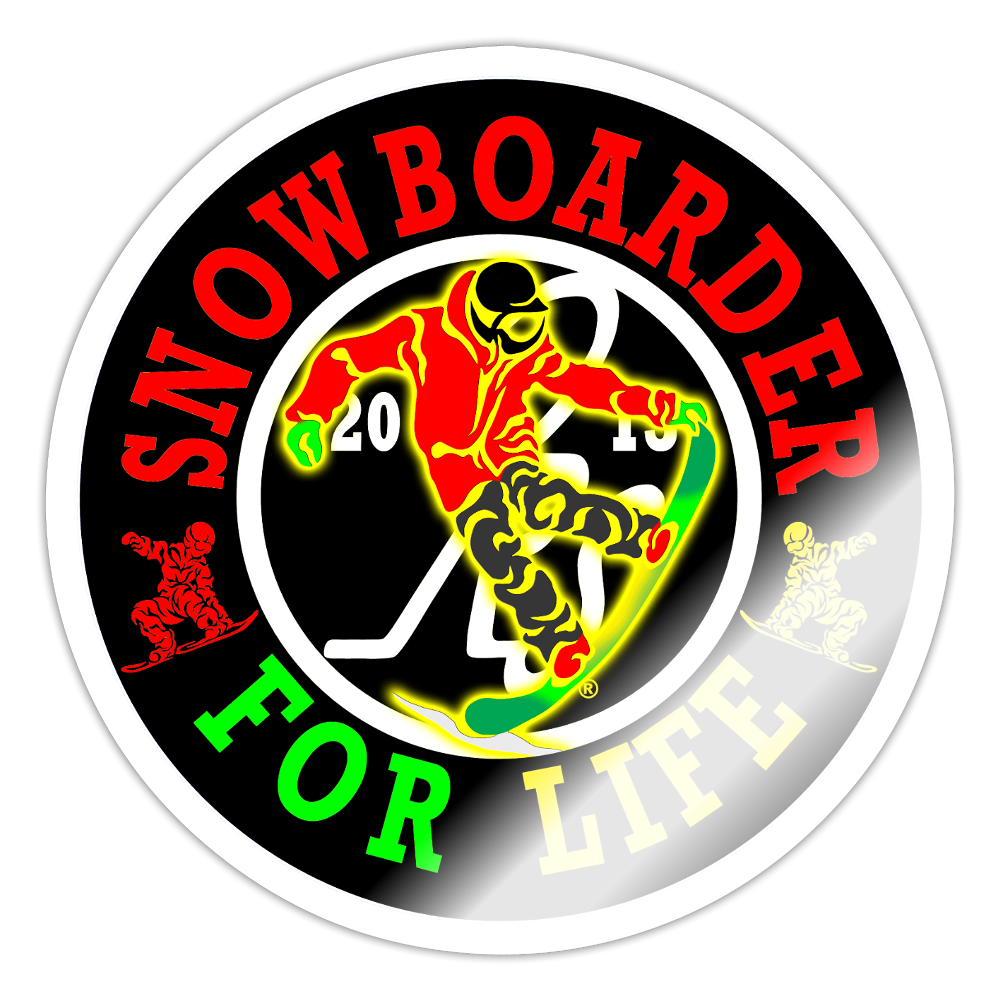 For Life Sticker - white glossy