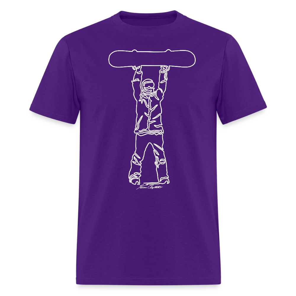 ORS BOARDS UP Men's T-Shirt - purple