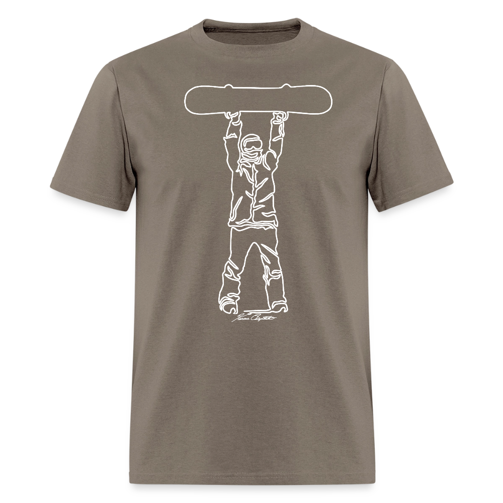 ORS BOARDS UP Men's T-Shirt - safari
