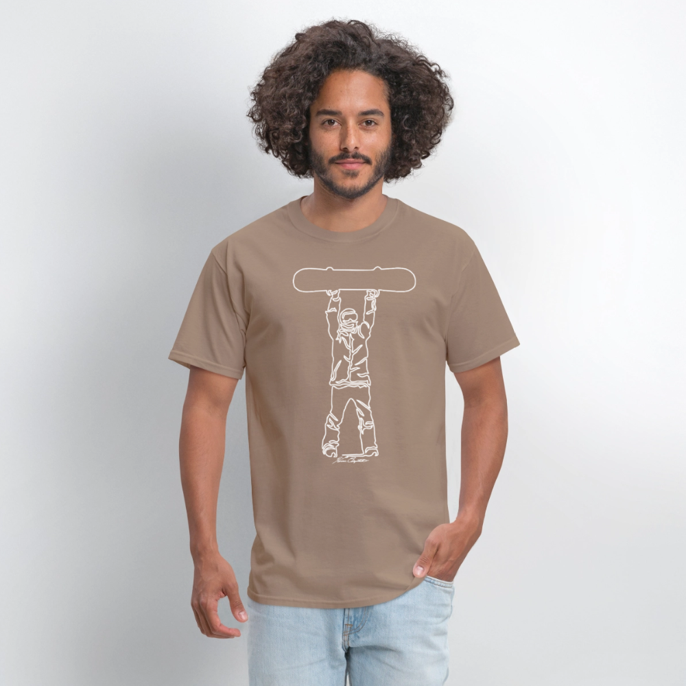 ORS BOARDS UP Men's T-Shirt - safari