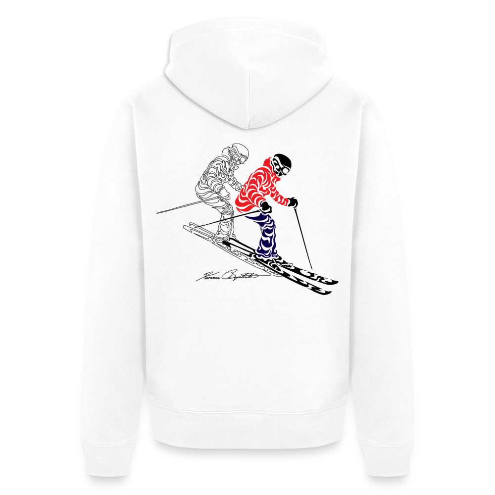 Ski Zip Hoodie 1 - white
