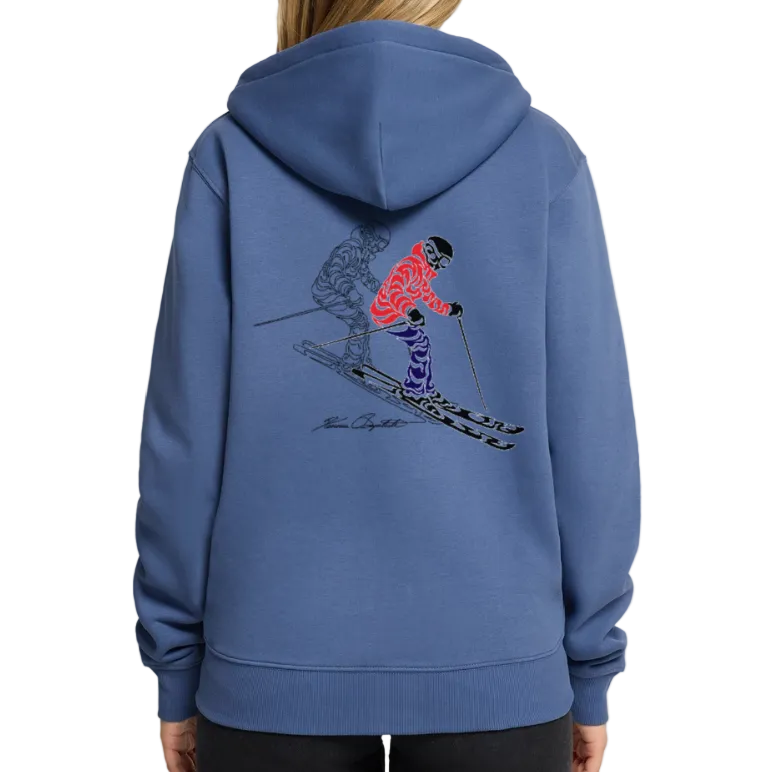 Ski Zip Hoodie 1 - stone blue 