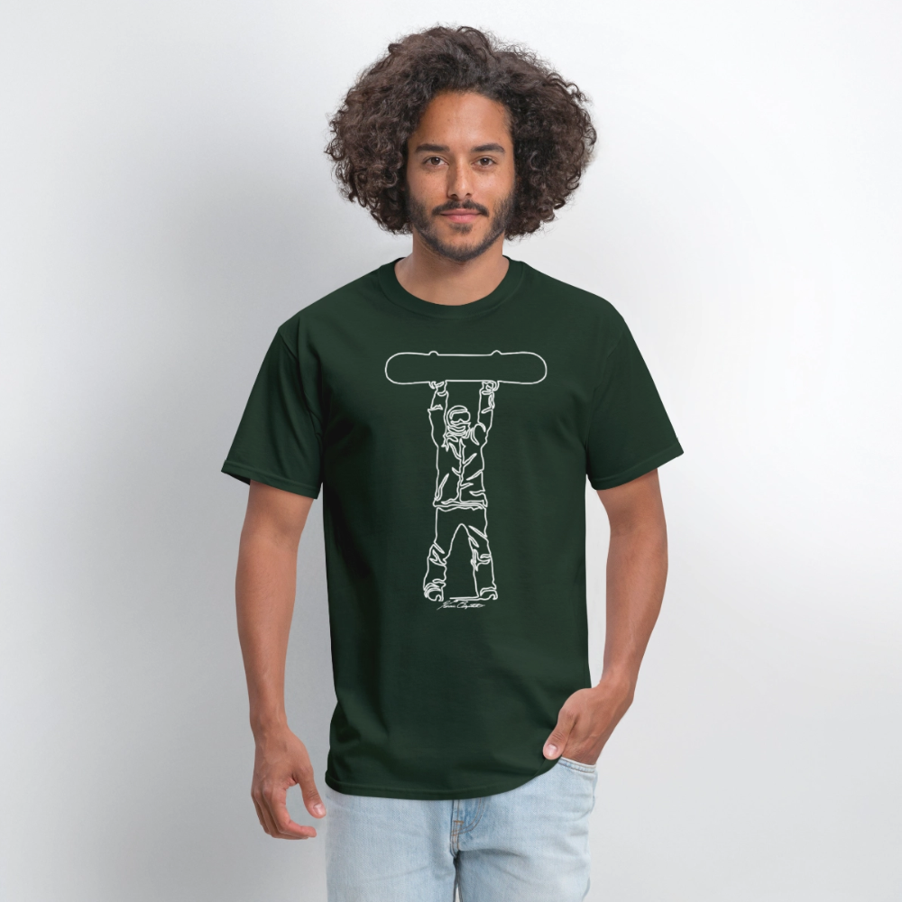 ORS BOARDS UP Men's T-Shirt - forest green