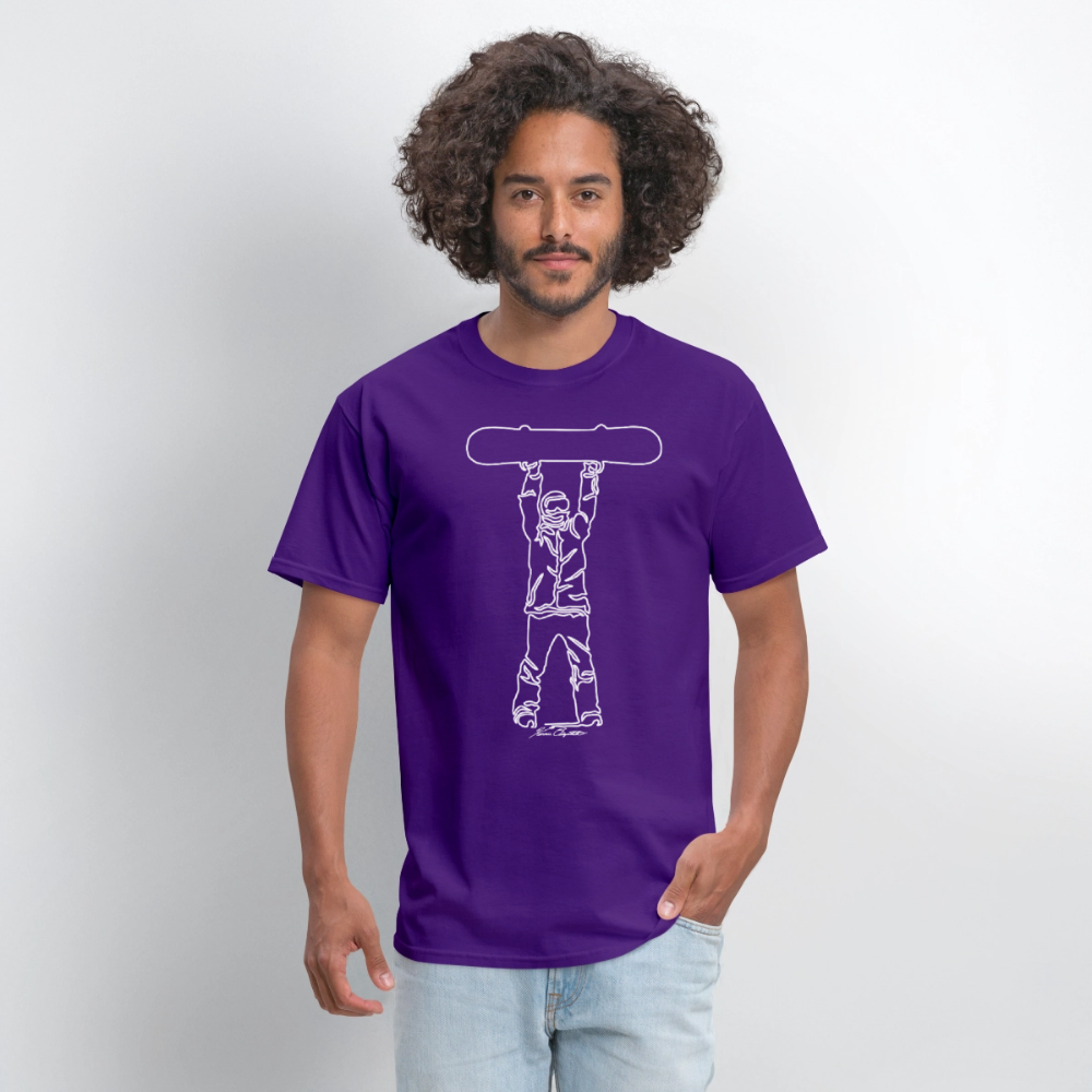 ORS BOARDS UP Men's T-Shirt - purple