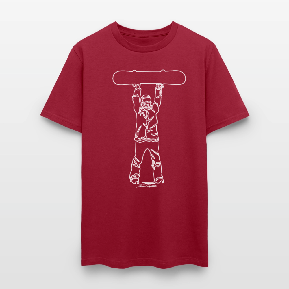 ORS BOARDS UP Men's T-Shirt - dark red