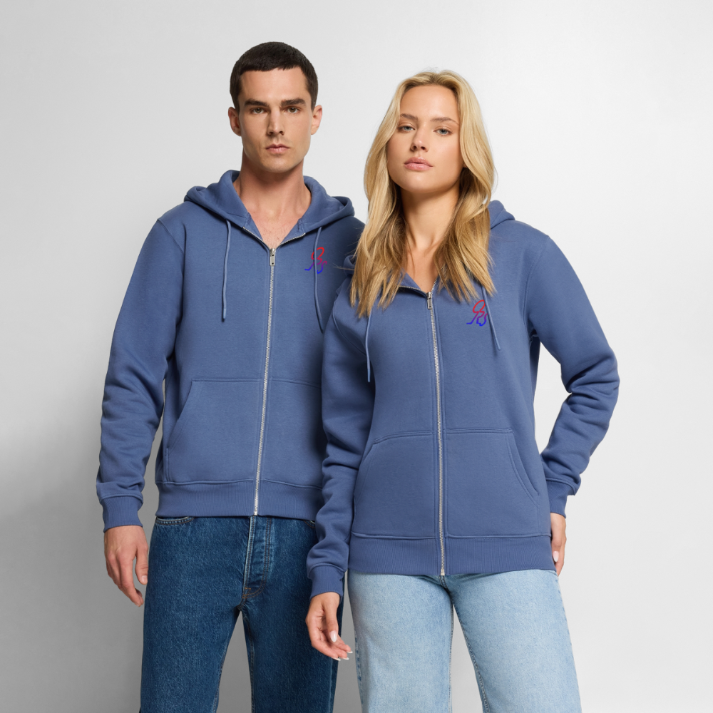 Ski Zip Hoodie 1 - stone blue 