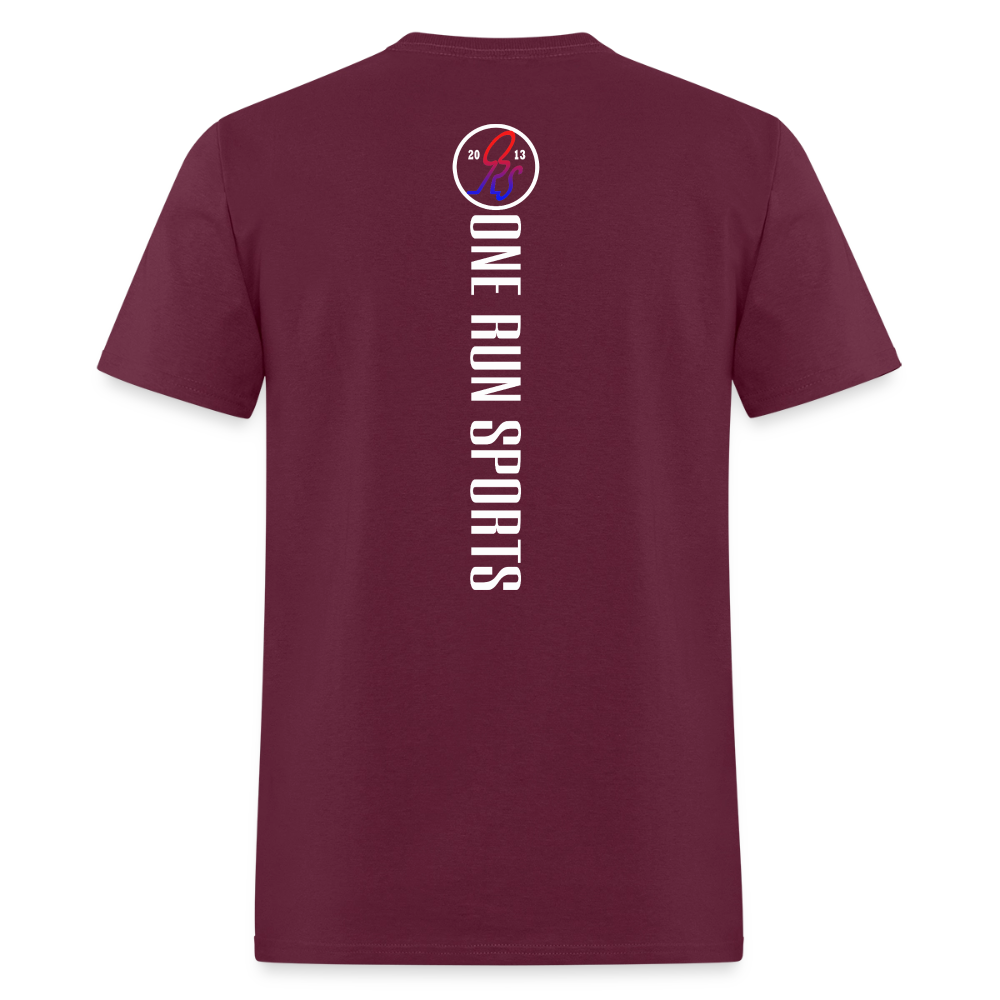 ORS BOARDS UP Men's T-Shirt - burgundy