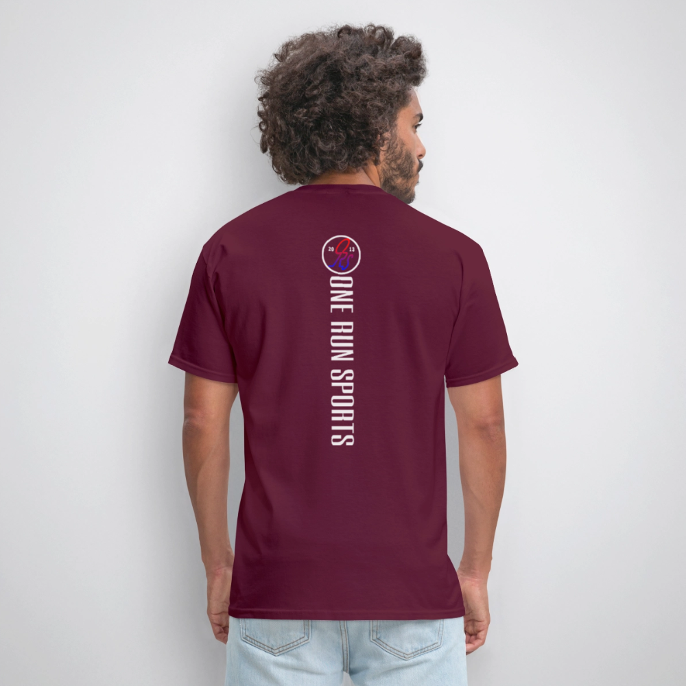 ORS BOARDS UP Men's T-Shirt - burgundy