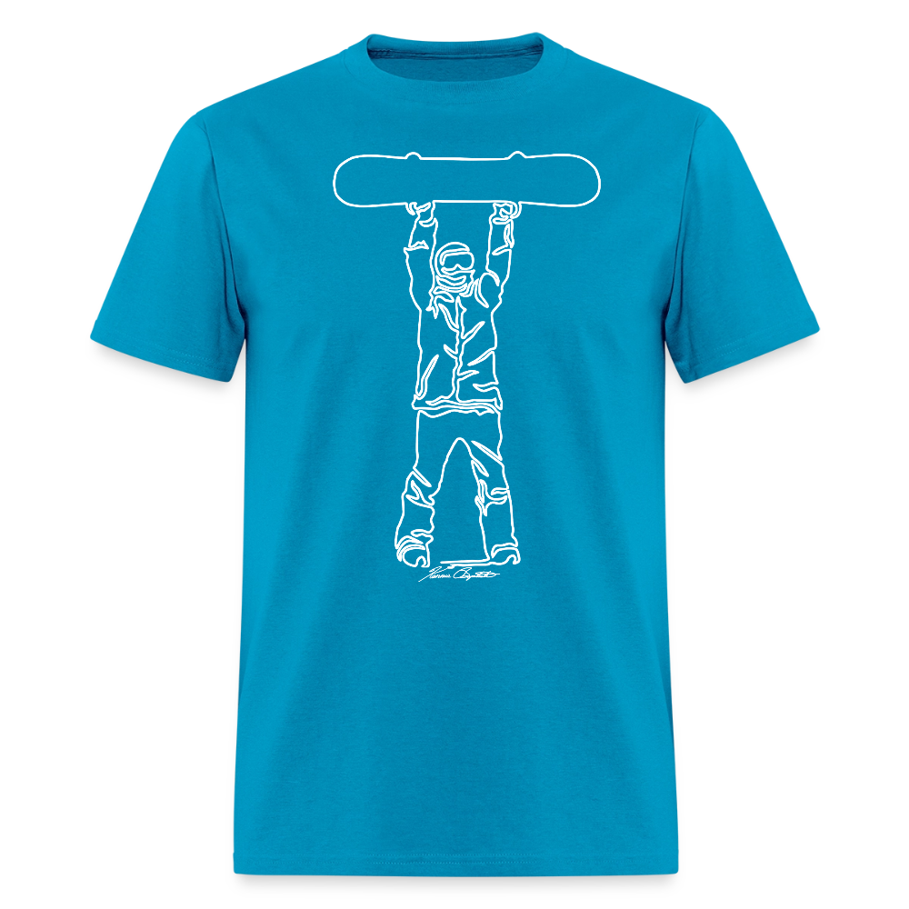 ORS BOARDS UP Men's T-Shirt - turquoise