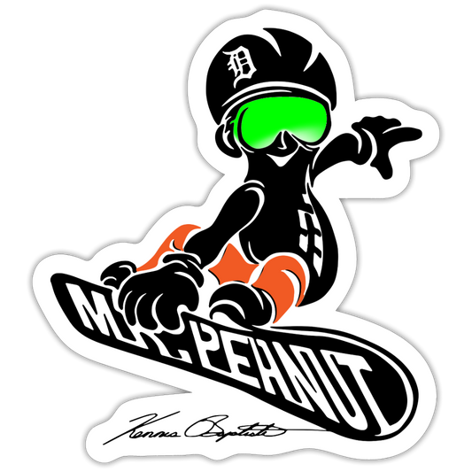 Sticker - white matte