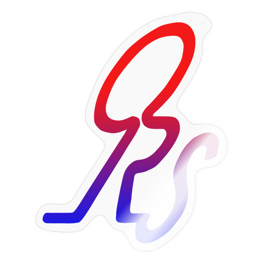 Sticker - transparent glossy