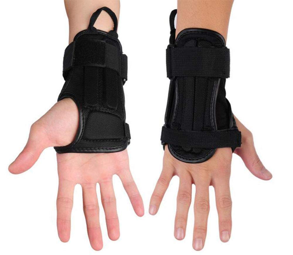 Impact Wrist Guard, Fitted Wrist Brace Wrist Support for Snowboarding, Skating, Motocross, Street Racing, Mountain Biking, Weightlifting