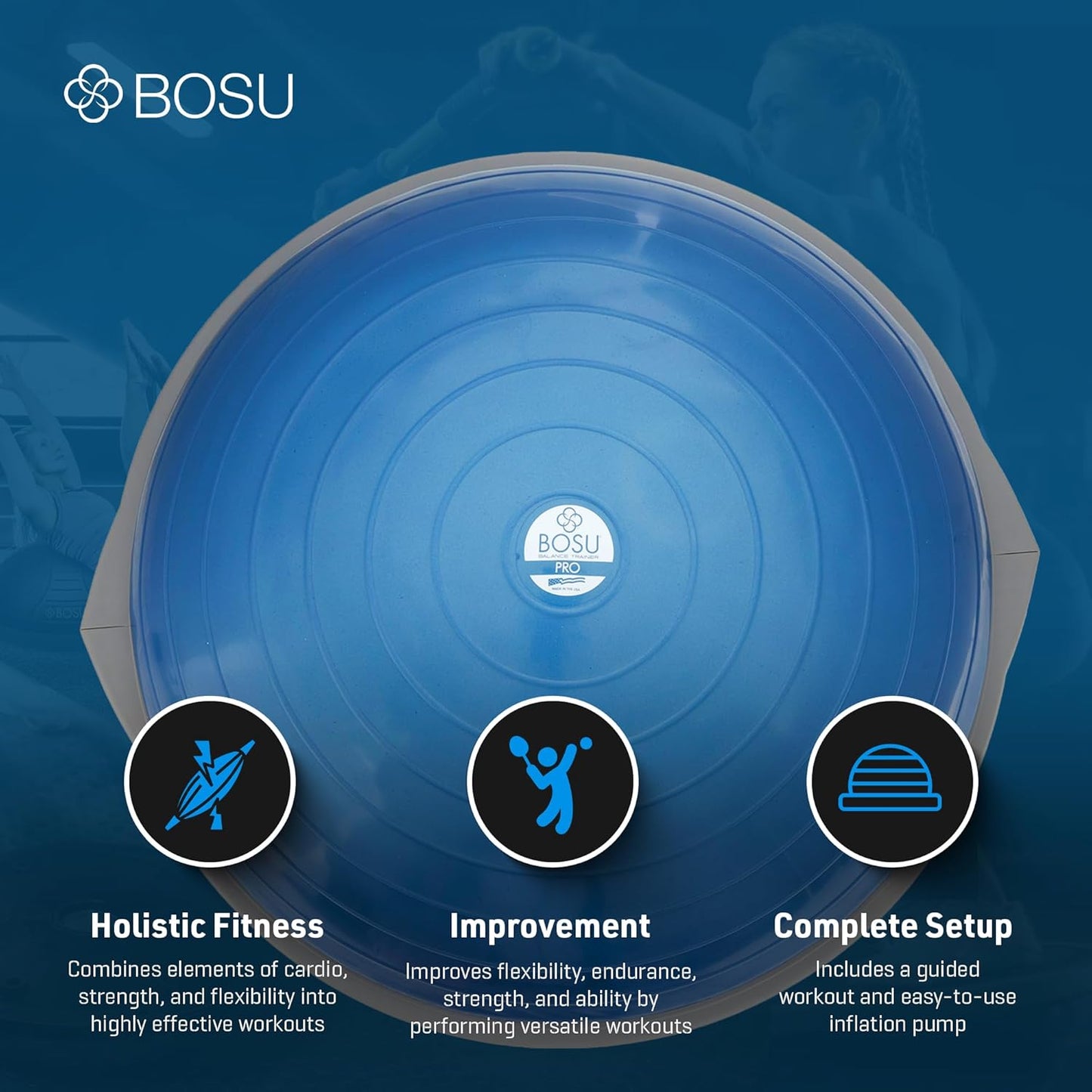 BOSU® Pro Balance Trainer