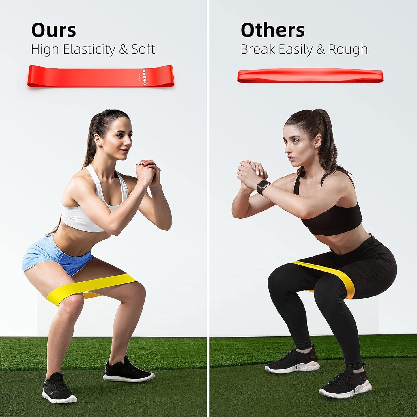 5-Pack Elastic Exercise Bands