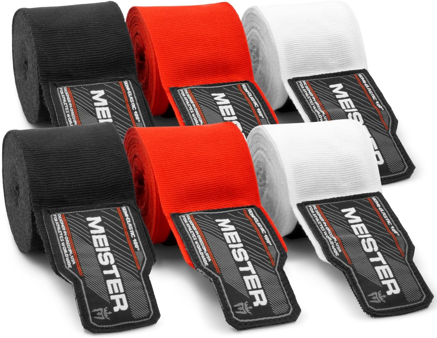 Meister Adult 180 Inch Elastic Hand Wraps Boxing