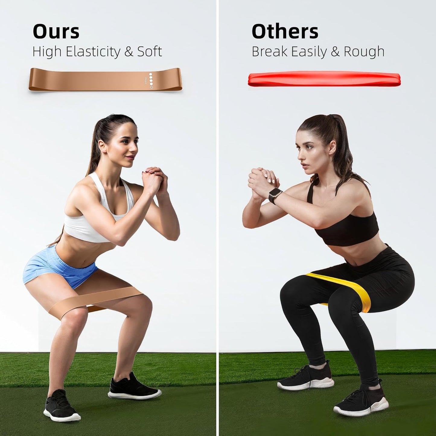 5-Pack Elastic Exercise Bands
