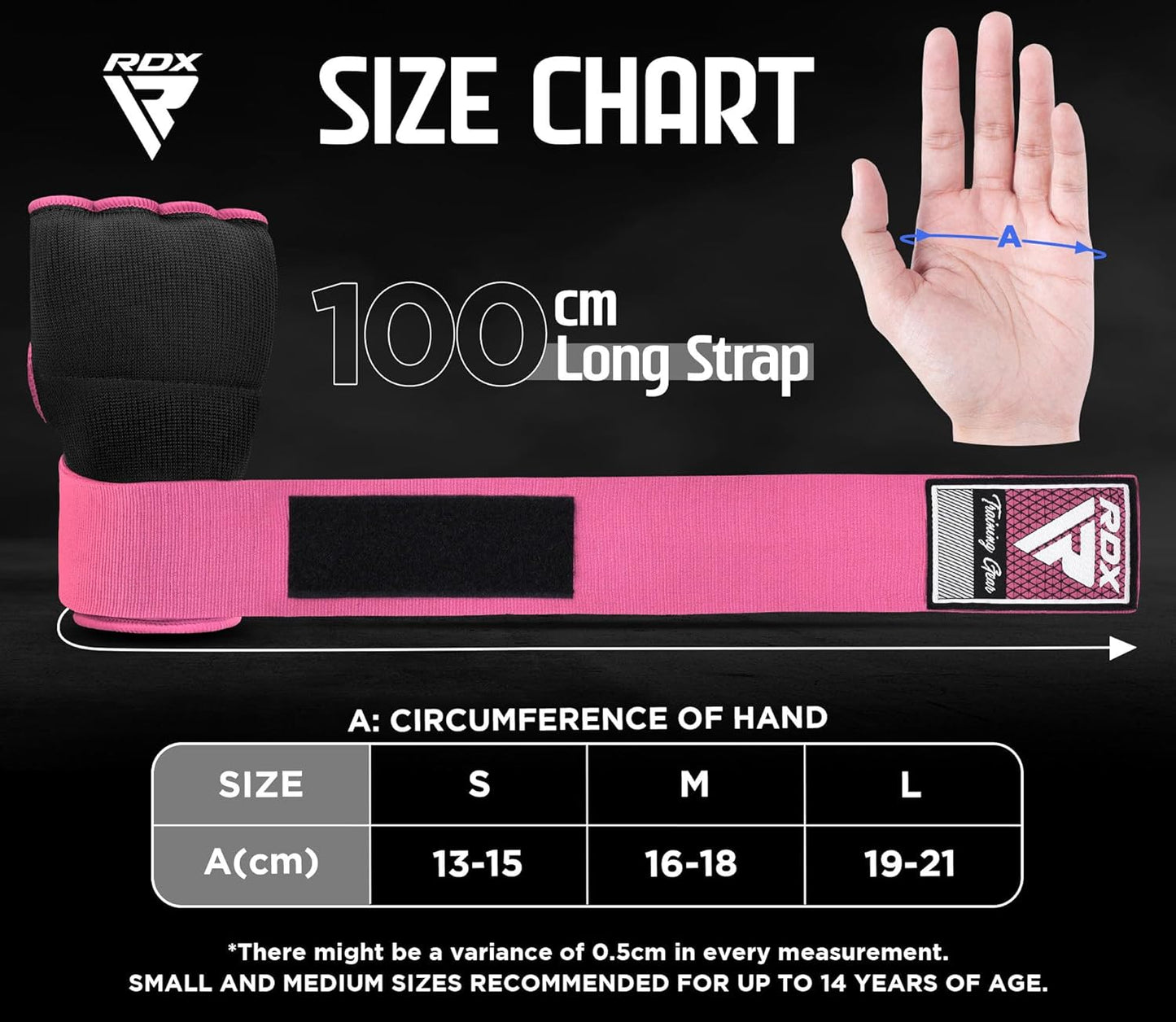 RDX Gel Boxing Hand Wraps