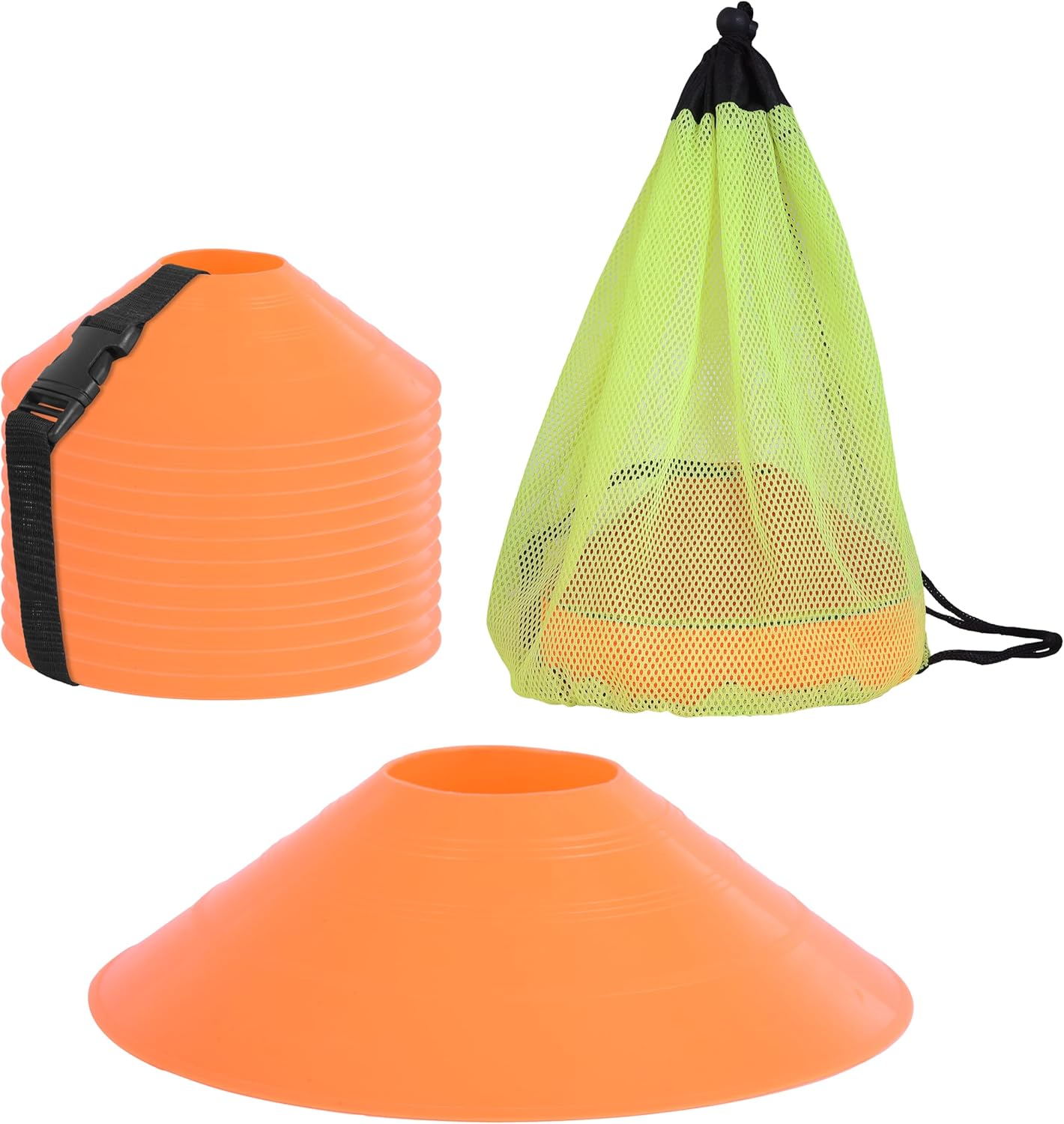 Visible Cones for Sports Training (Set of 50)