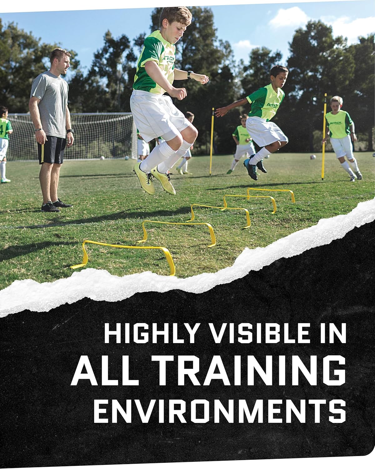 Ultra Durable 6pk Agility Hurdles