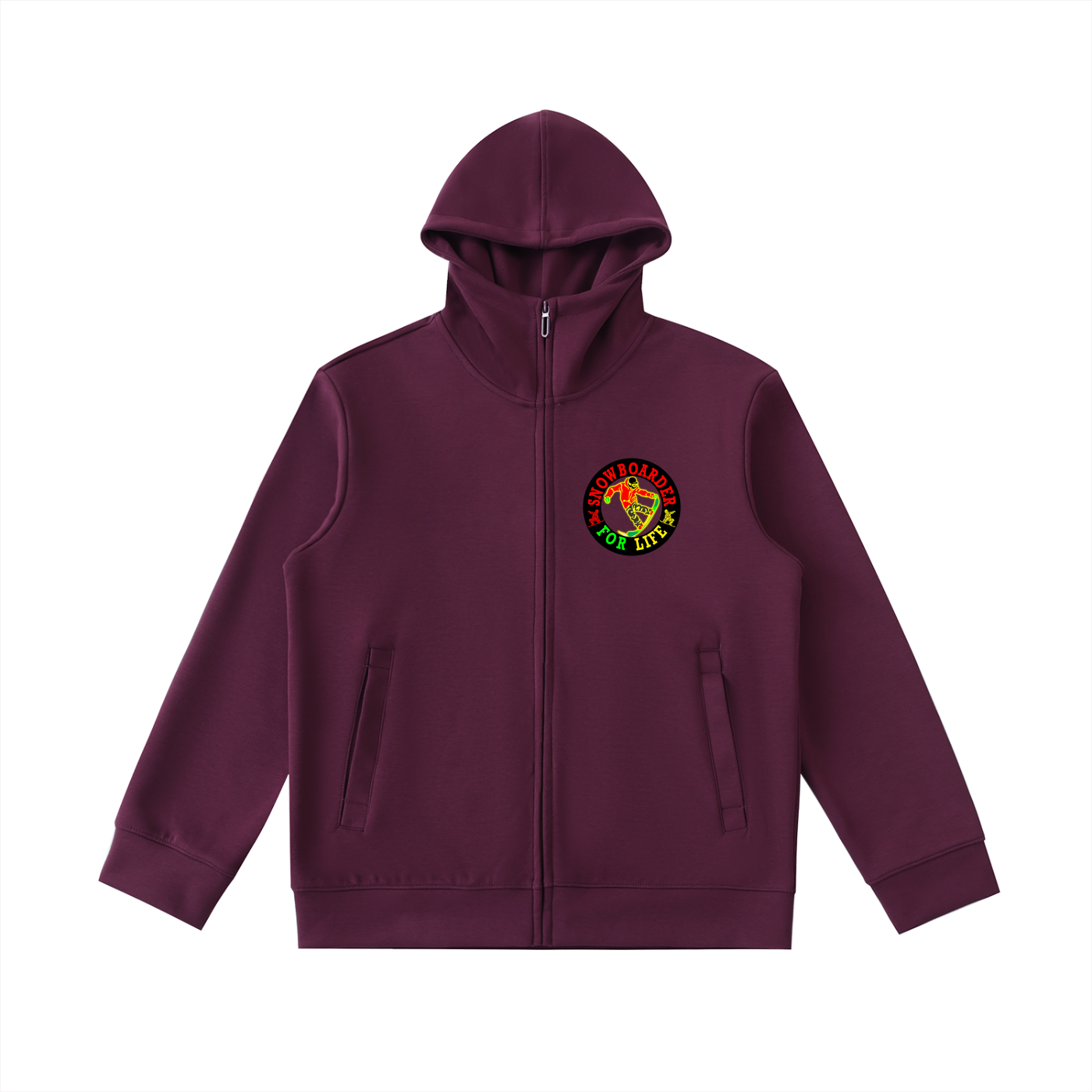 ORS Heavyweight High Neck  Zip-Up Hoodie