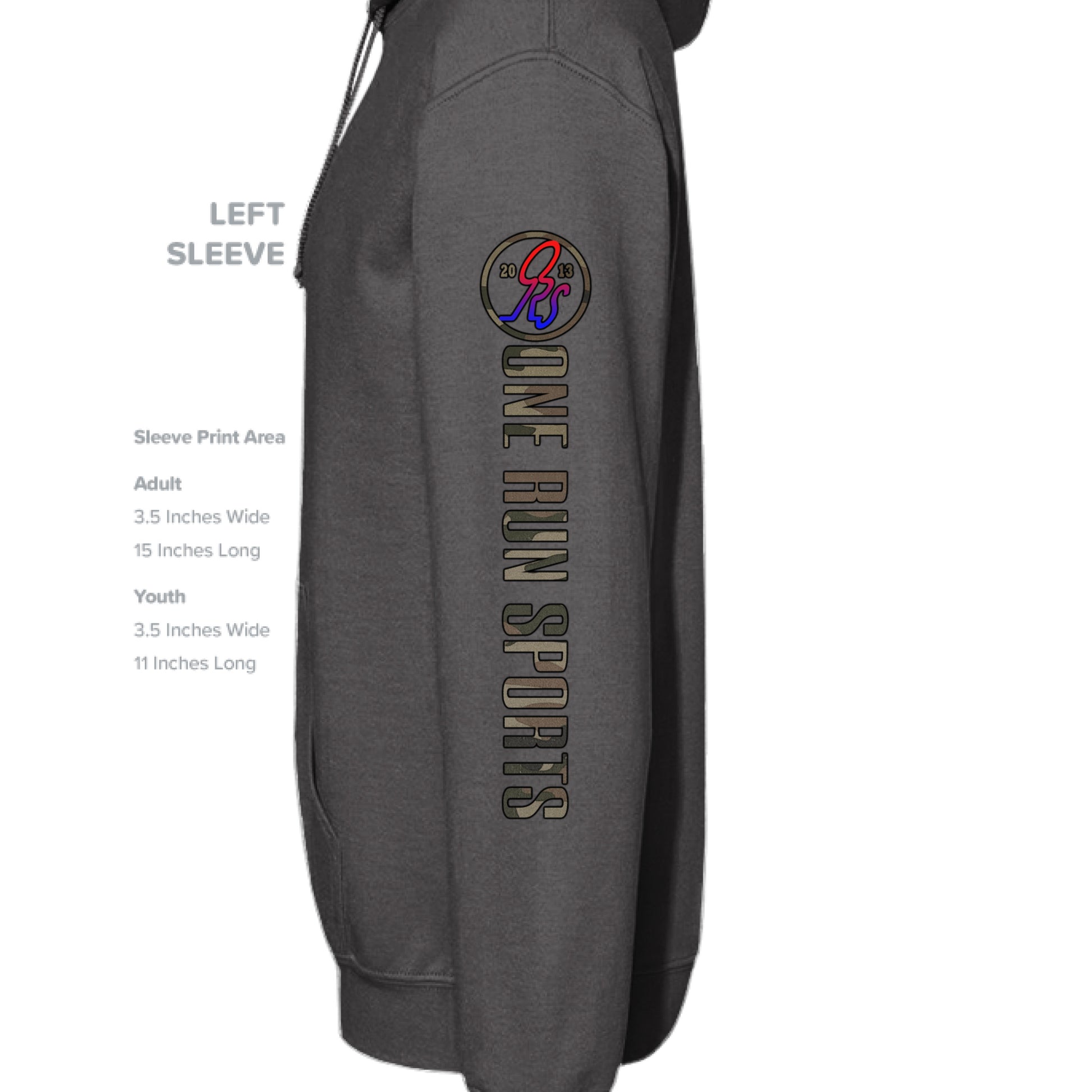 GRAPHITE BLACK - SLEEVE_LEFT