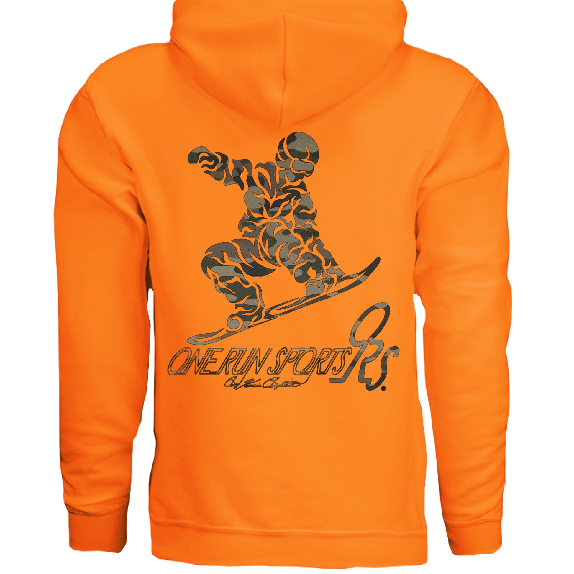 SAFETY ORANGE - BACK