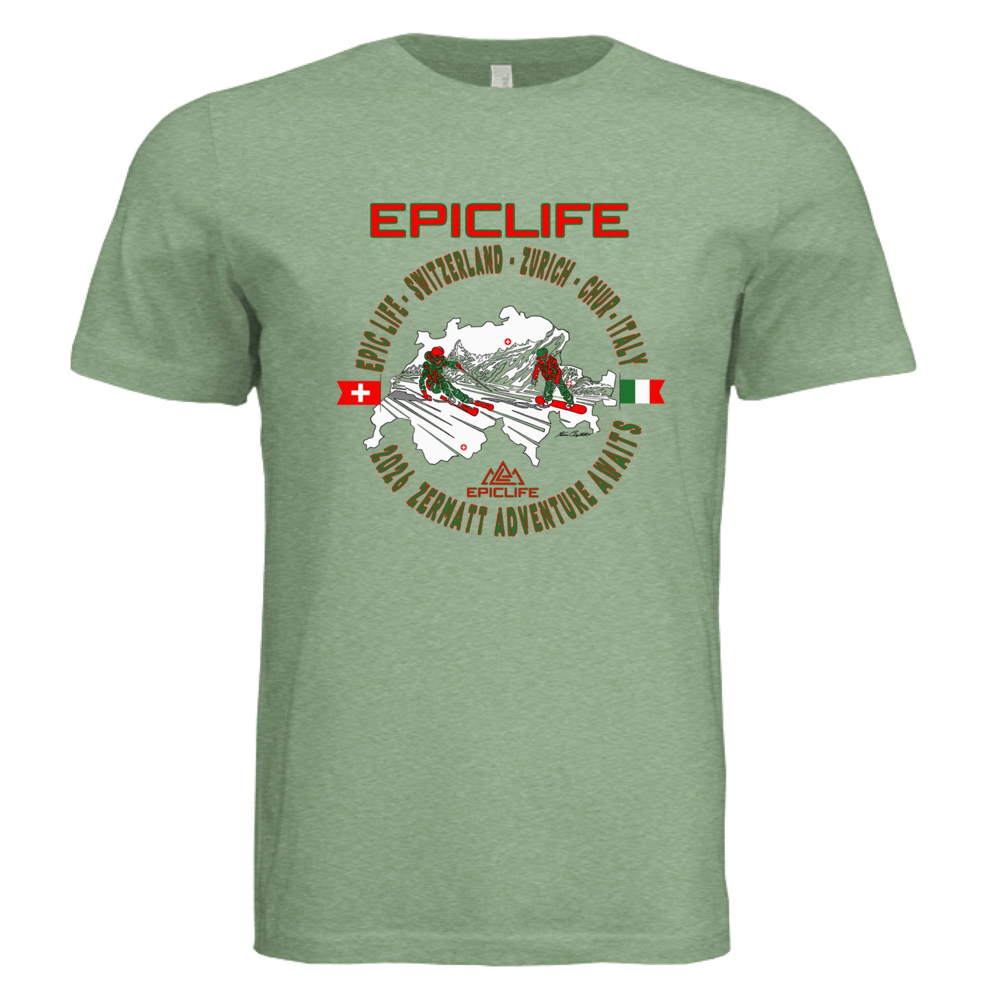 GREEN TRIBLEND - FRONT