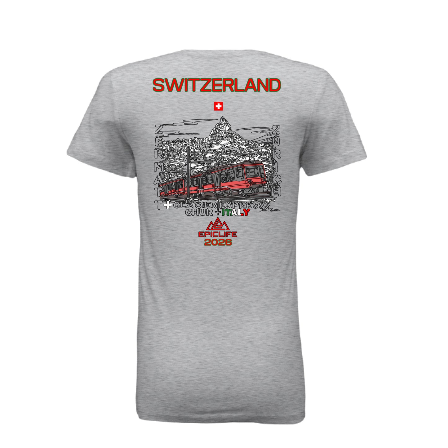 ATHLETIC HEATHER - BACK