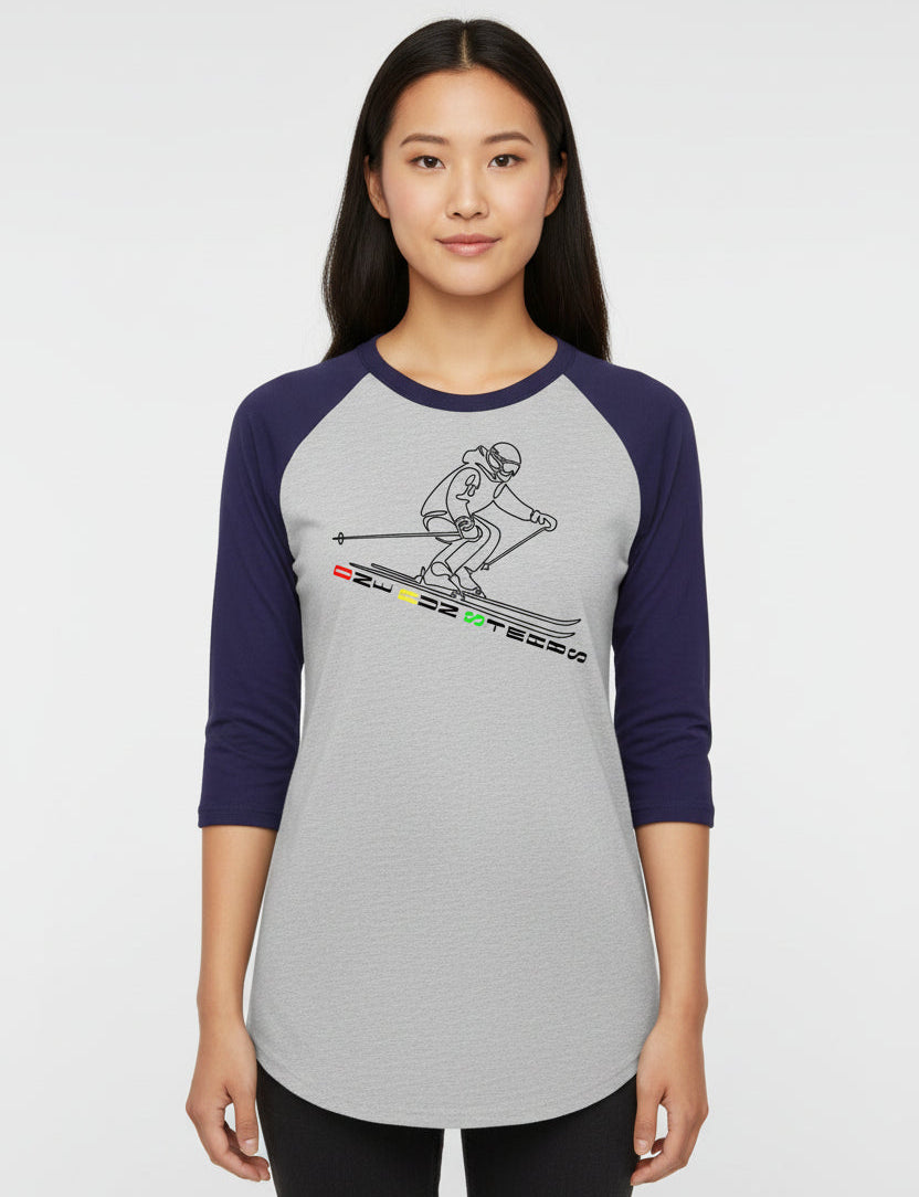 HEATHER GREY / NAVY - FRONT