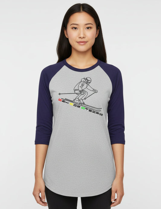 HEATHER GREY / NAVY - FRONT