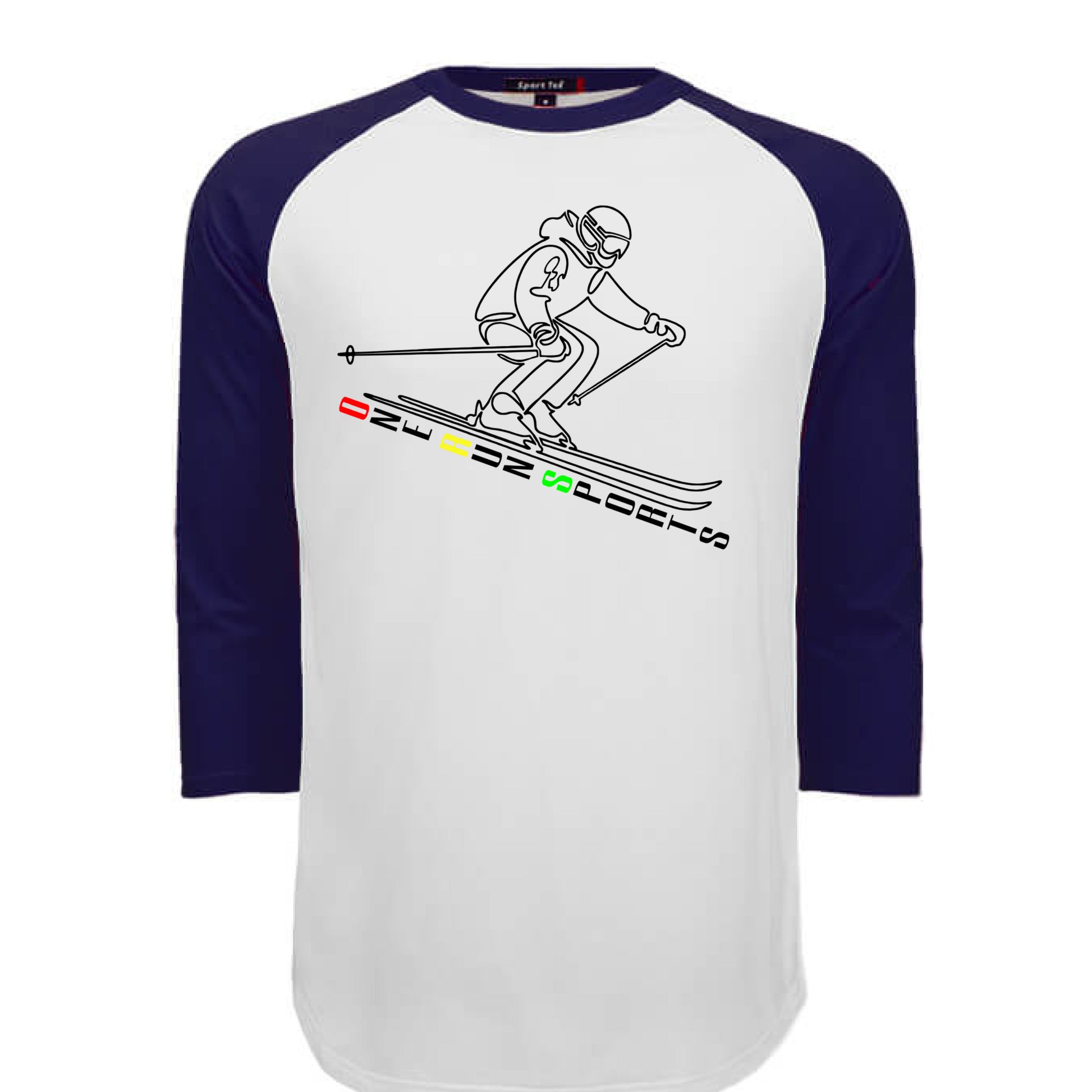 WHITE / NAVY - FRONT