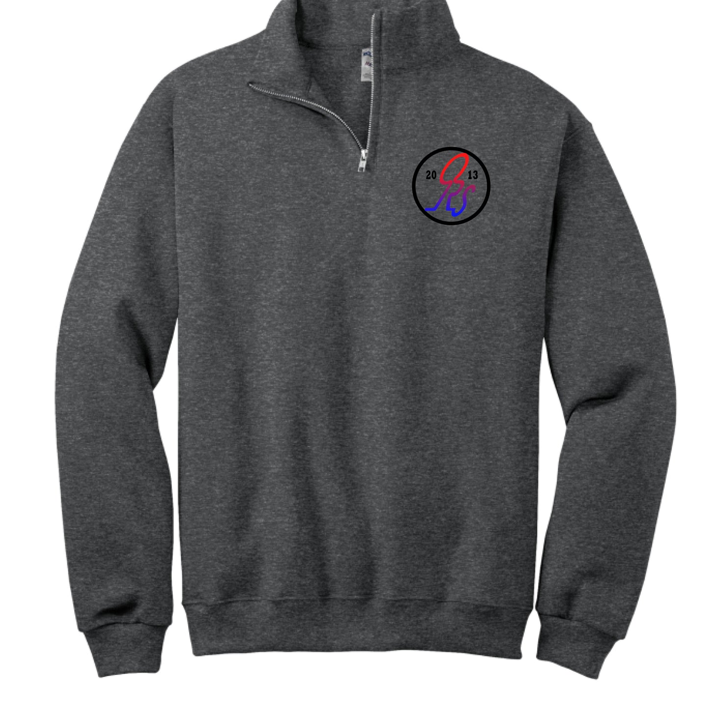 BLACK HEATHER - FRONT