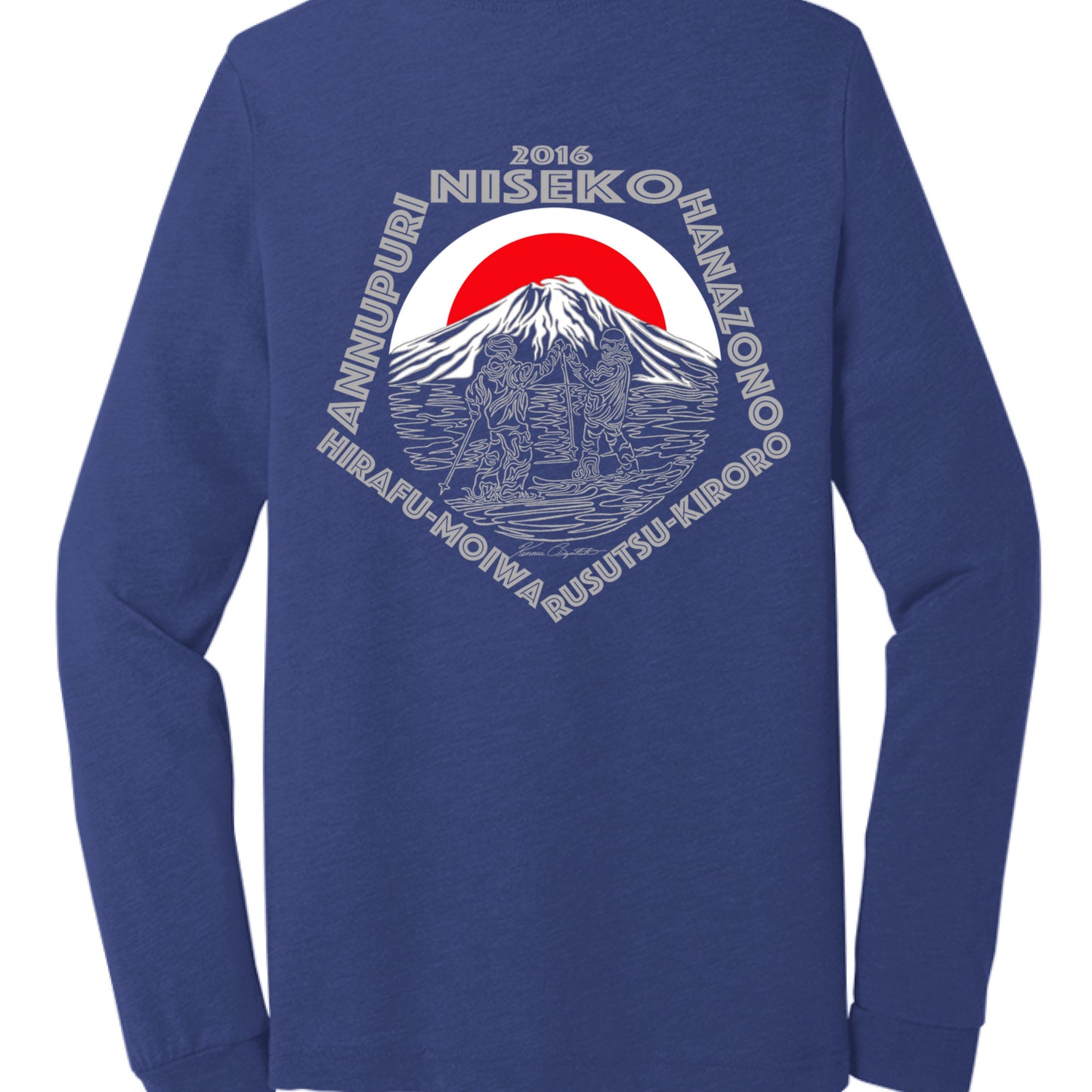 Navy Triblend - BACK