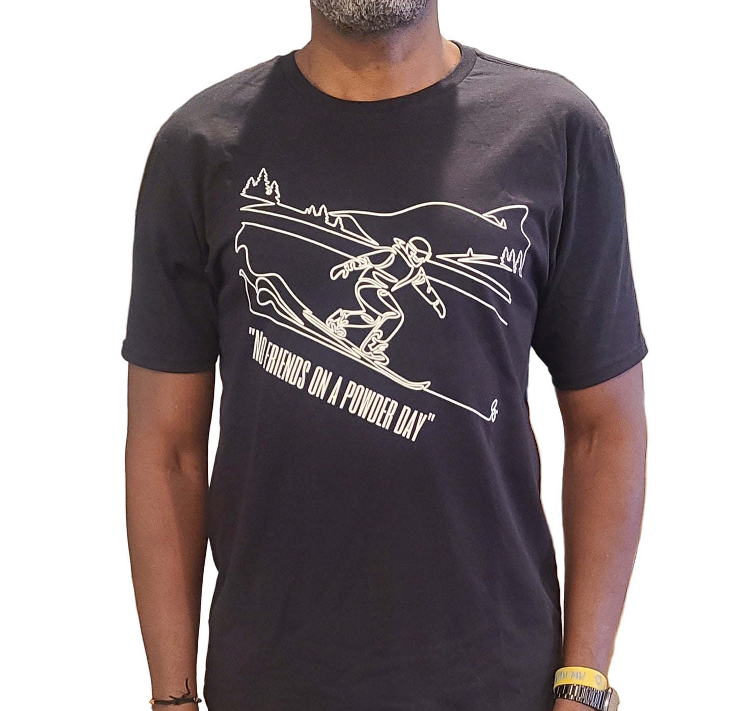 NO FRIENDS ON A POWDER DAY T-Shirt