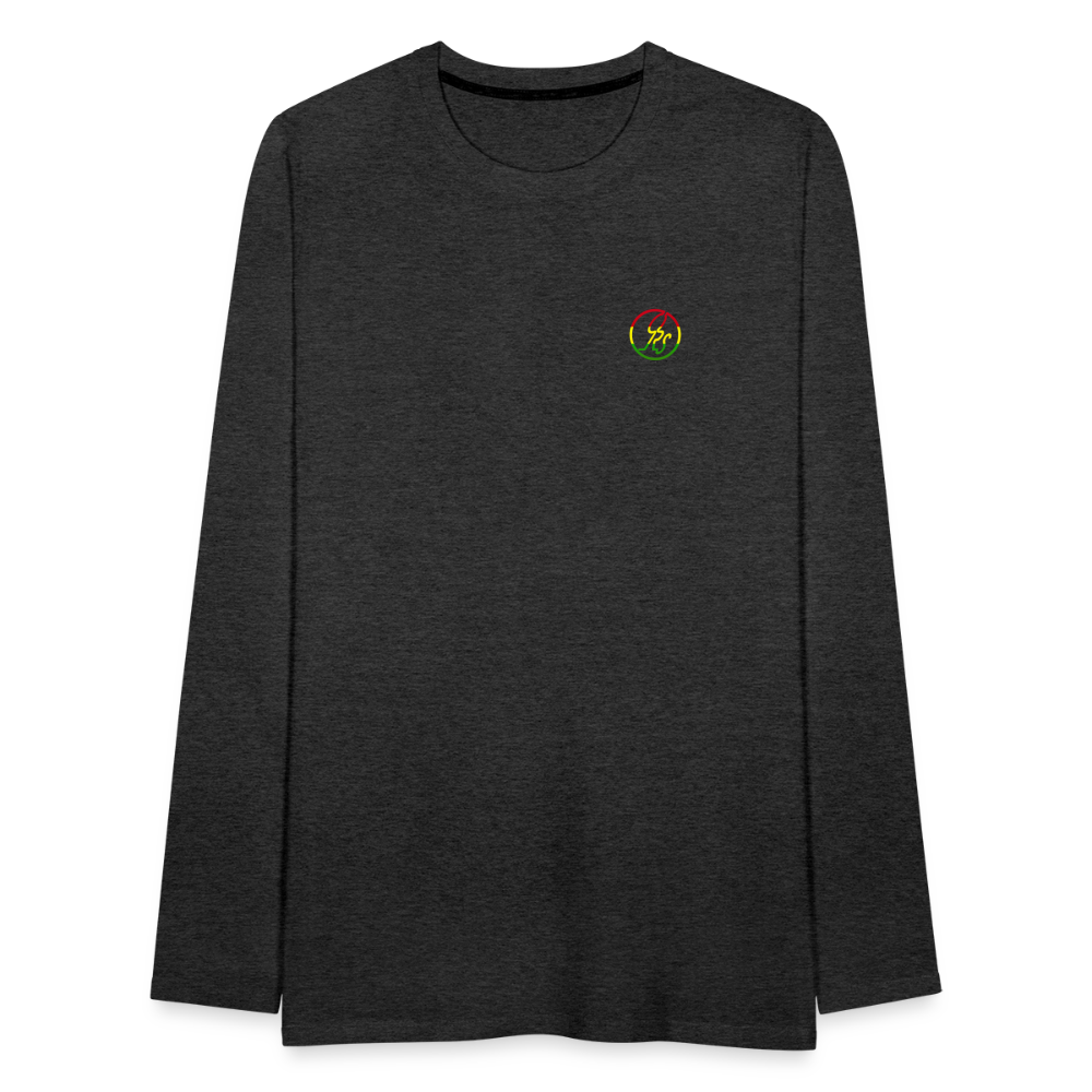 Men's Premium Long Sleeve T-Shirt - charcoal grey