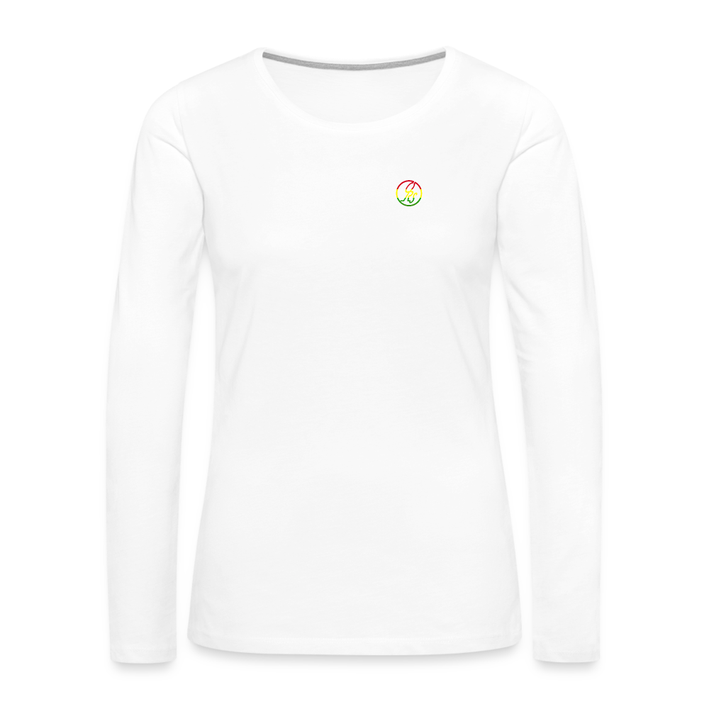 Women's Premium Long Sleeve T-Shirt - white
