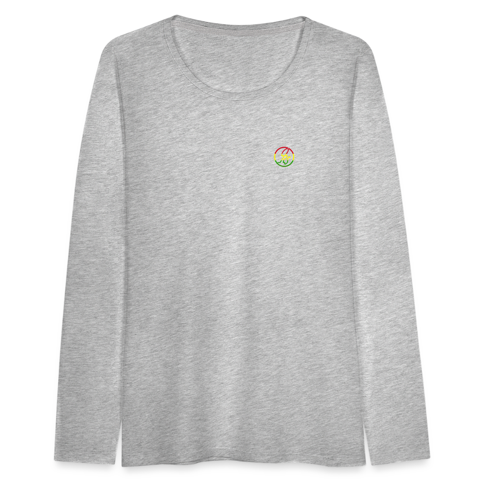 Women's Premium Long Sleeve T-Shirt - heather gray