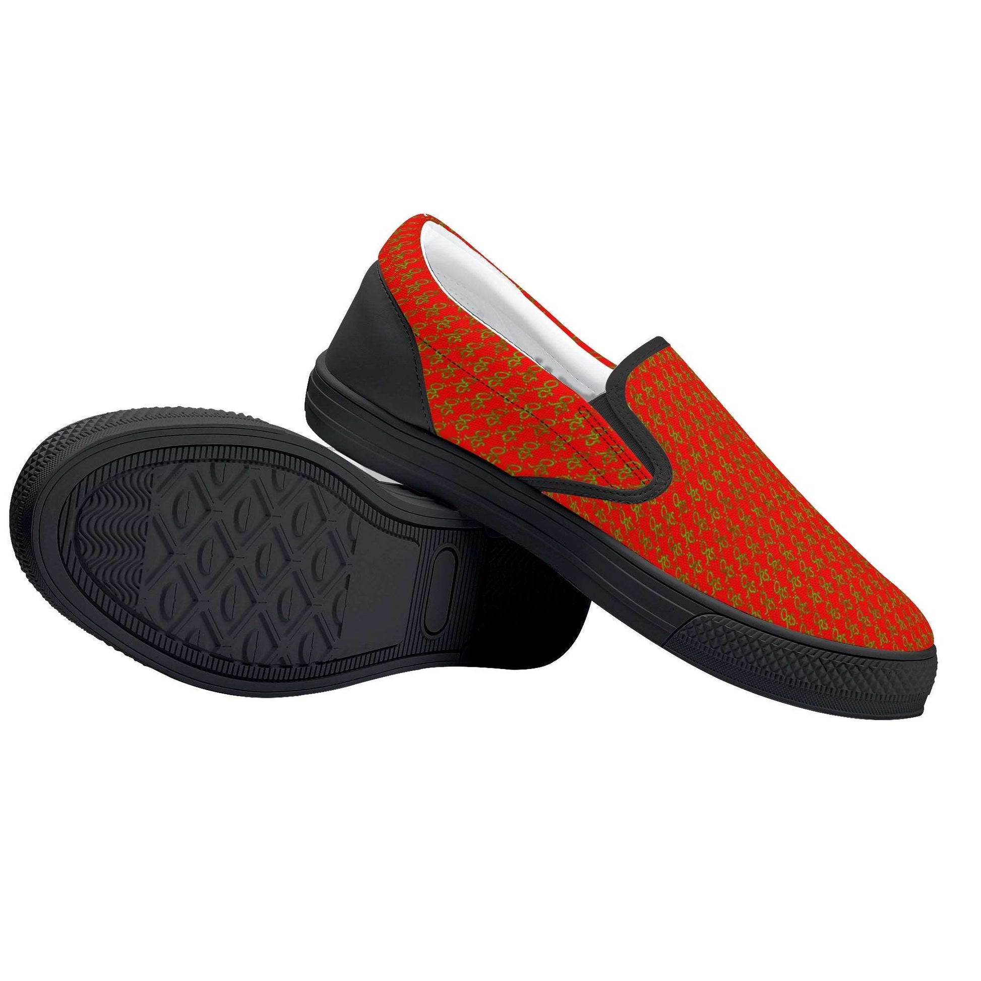 Men's Red ORS Slip On Shoes