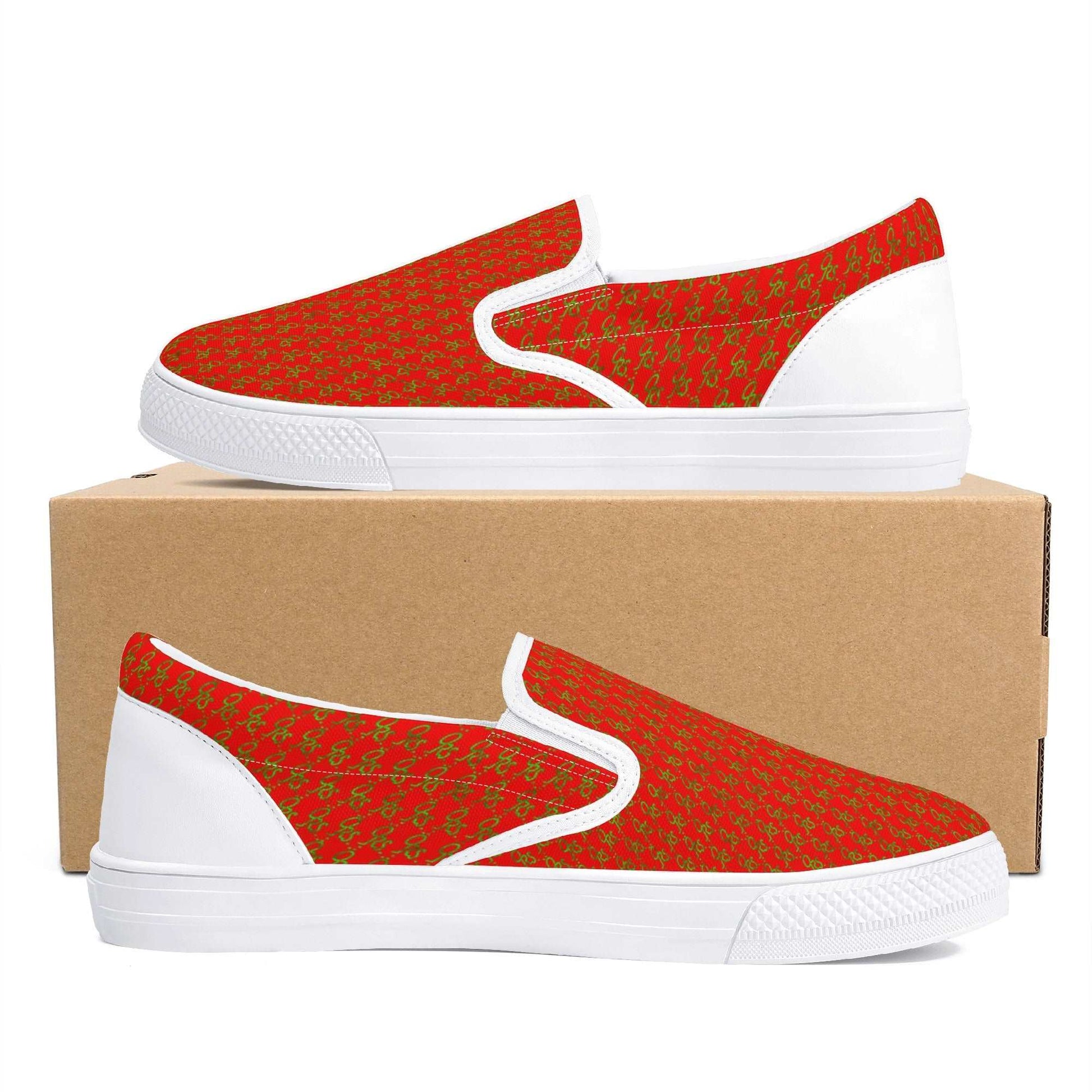 Men's Red ORS Slip On Shoes