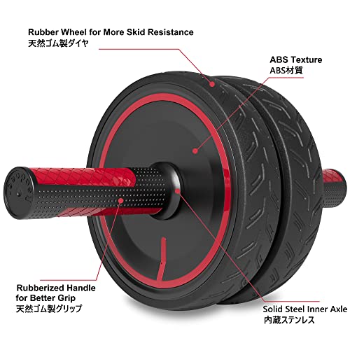 Metal Handle Ab Roller Wheel - ONE RUN SPORTS LLC
