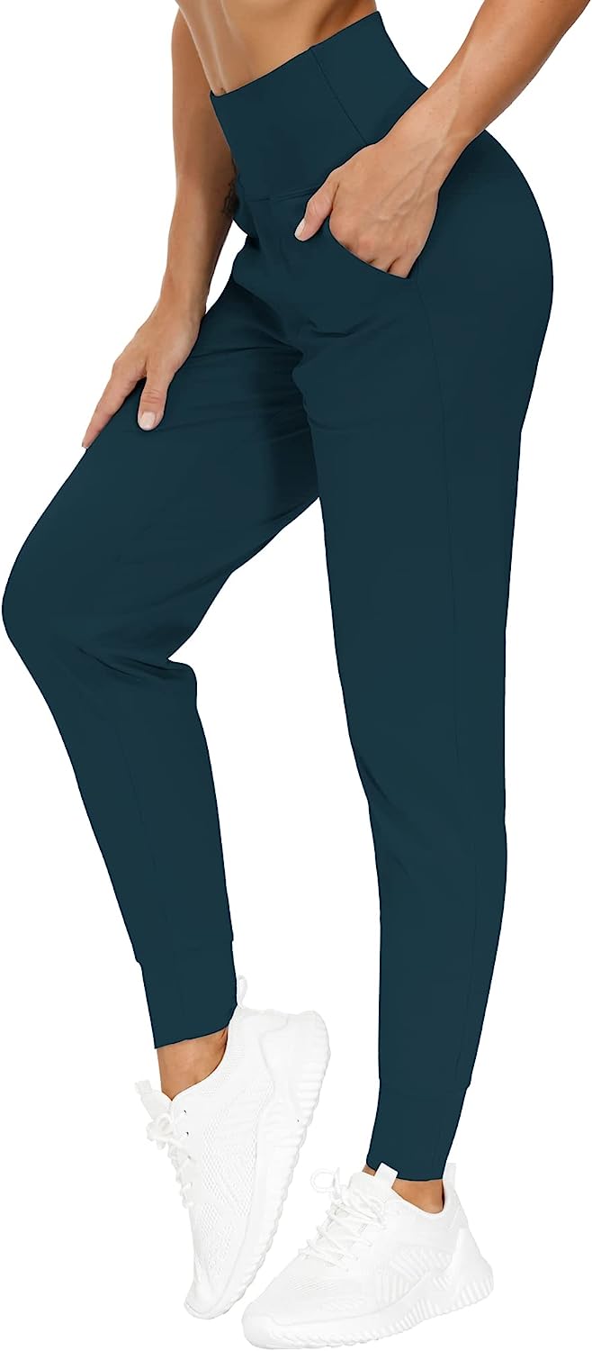 Lightweight Athletic Leggings Tapered Lounge Pants for Workout, Yoga