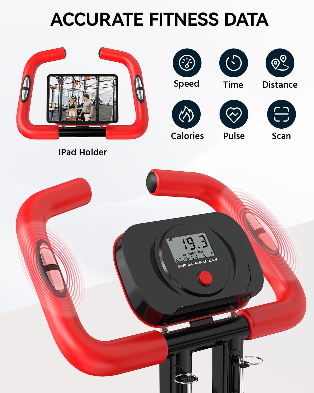 Portable stationary online bicycle