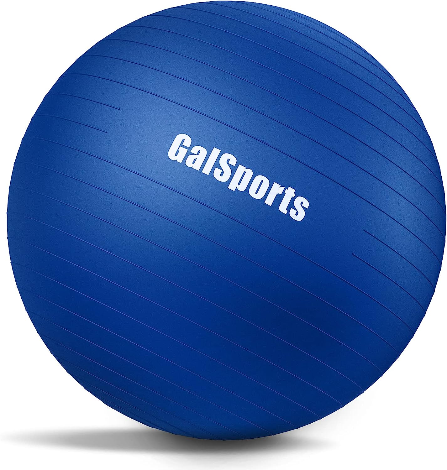 Blue exercise online ball