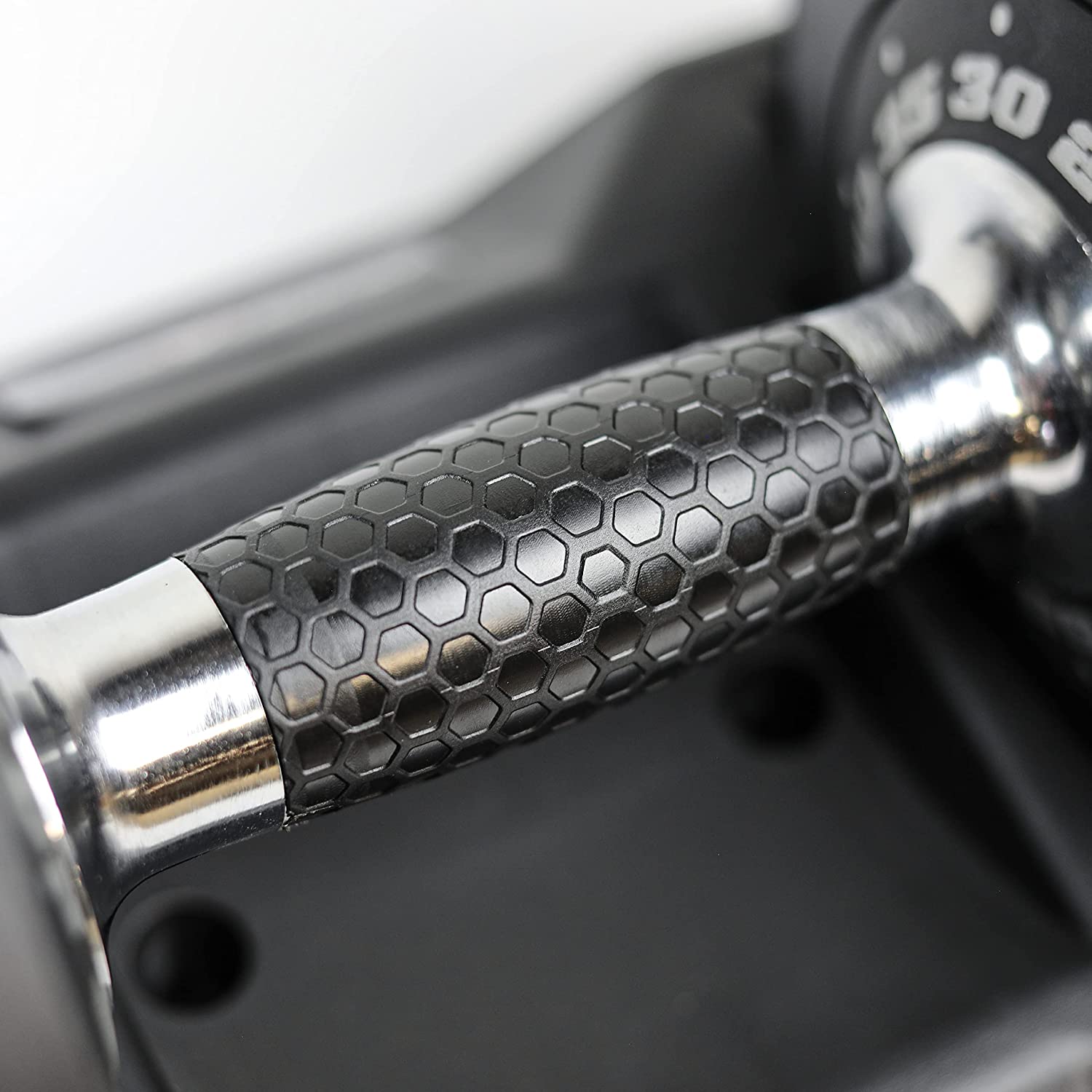 CAP Barbell Adjustable Dumbbell with Contoured Full Rotation Handle 