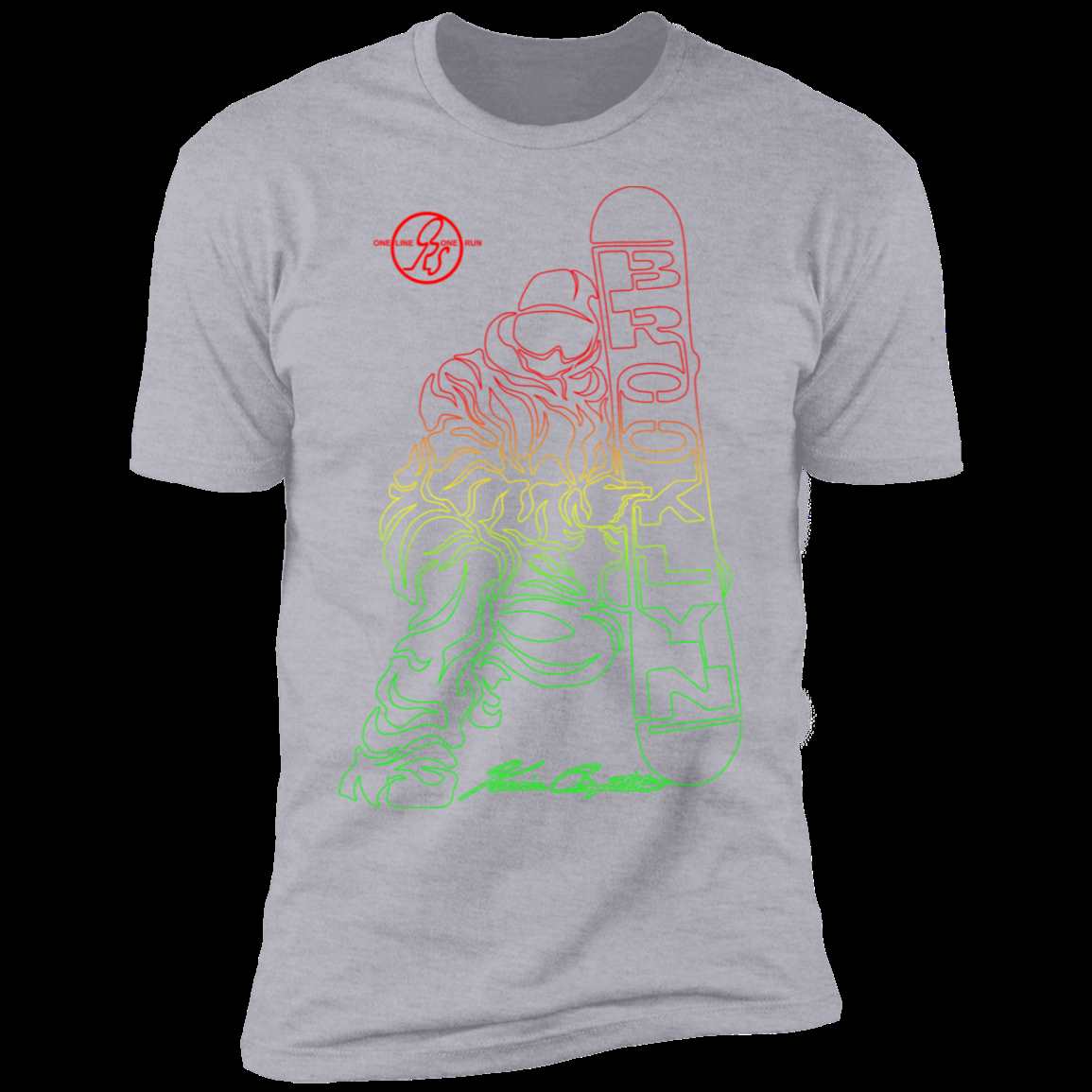 Brooklyn Short Sleeve T-Shirt - ONE RUN SPORTS LLC