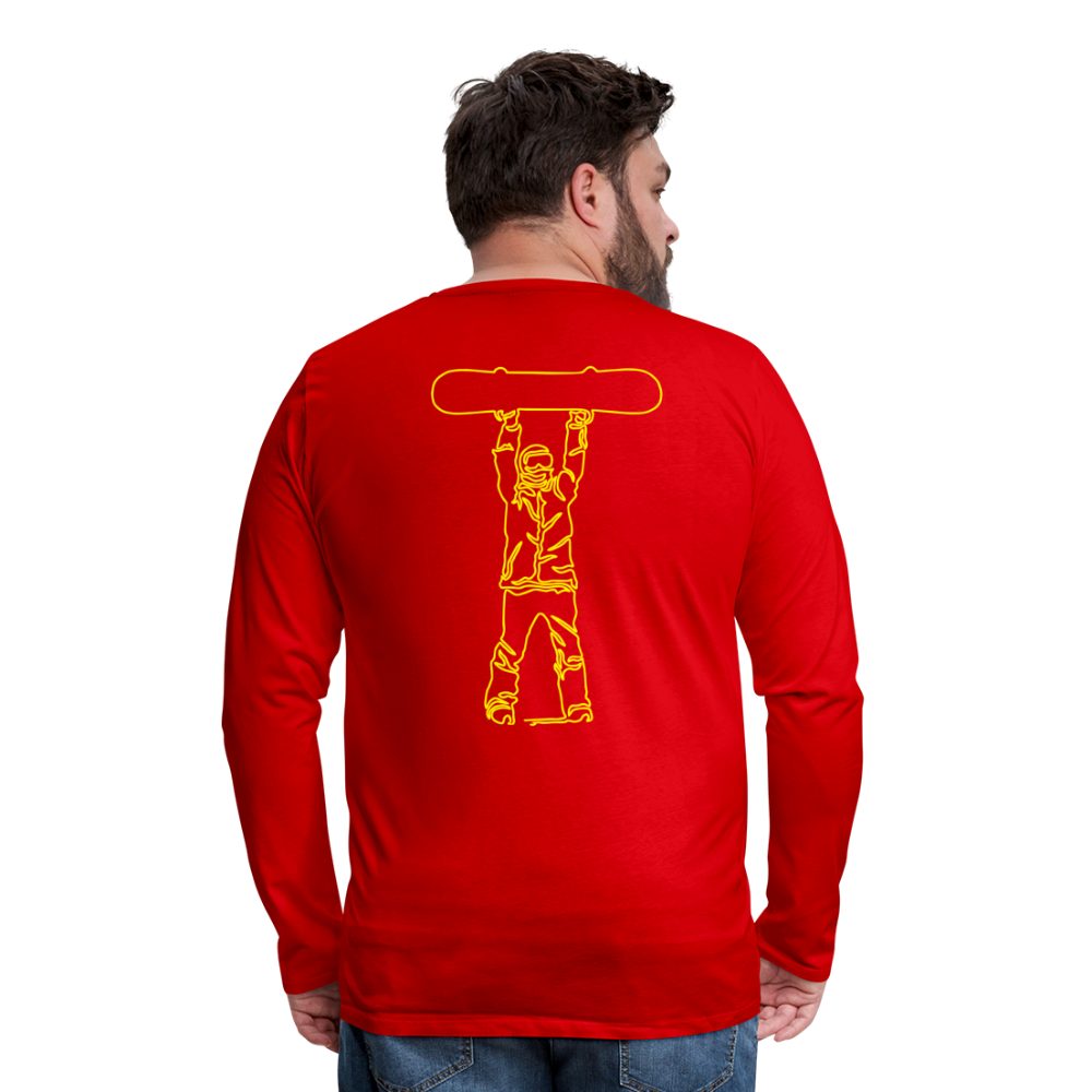 ORS Boards Up Long Sleeve T-Shirt - red