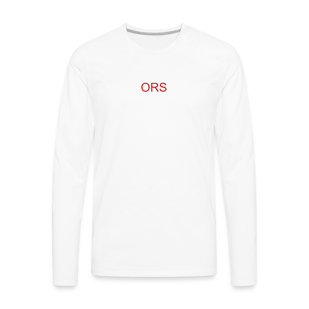 ORS Snowboarder Long Sleeve T-Shirt - white