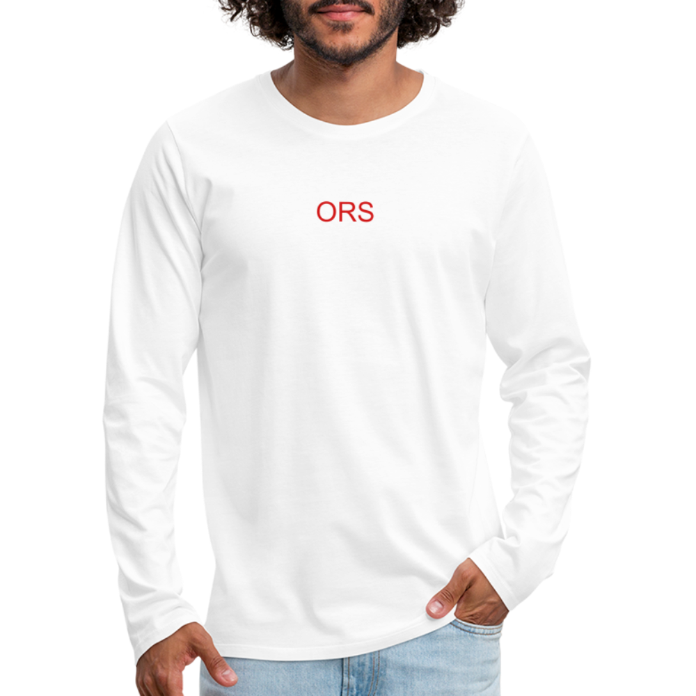 ORS Snowboarder Long Sleeve T-Shirt - white