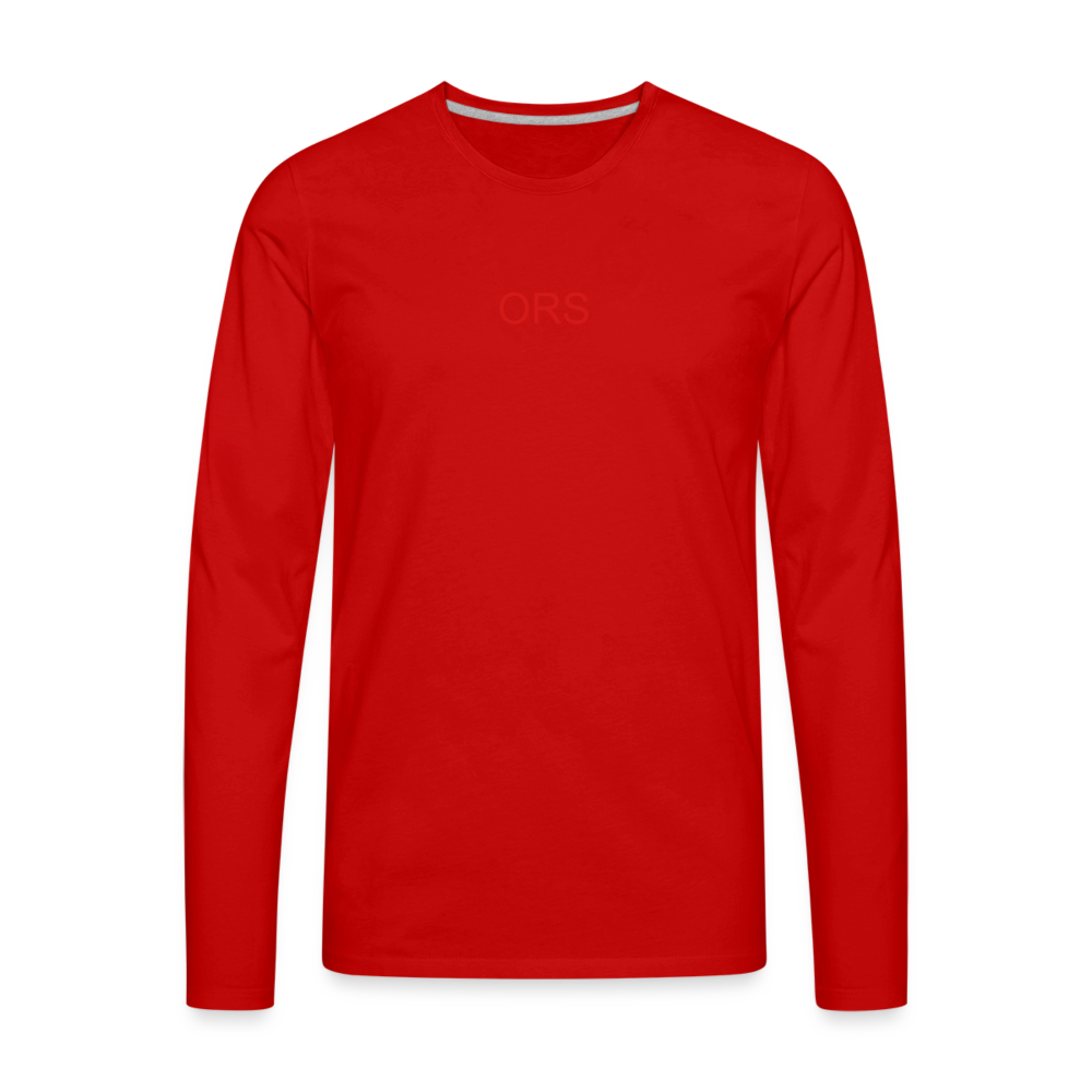 ORS Snowboarder Long Sleeve T-Shirt - red