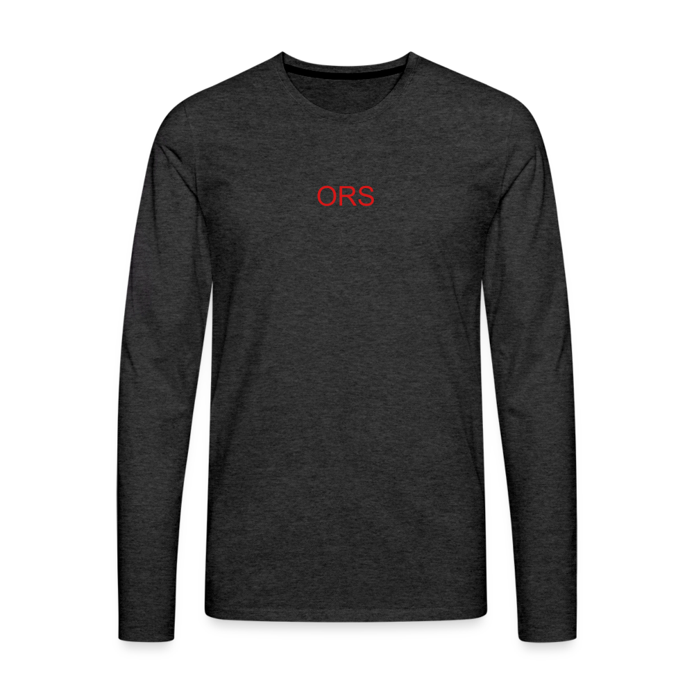 ORS Snowboarder Long Sleeve T-Shirt - charcoal grey
